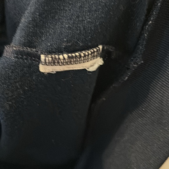 Adidas side stripe zip up jacket size is missing fits like a large - Picture 4 of 5